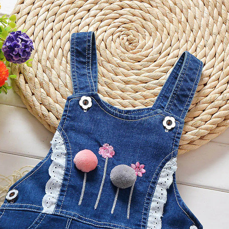 Baby and Kids Cotton Overalls for Autumn