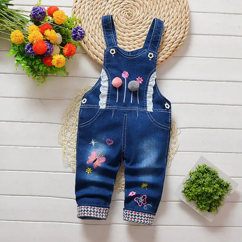 Baby and Kids Cotton Overalls for Autumn